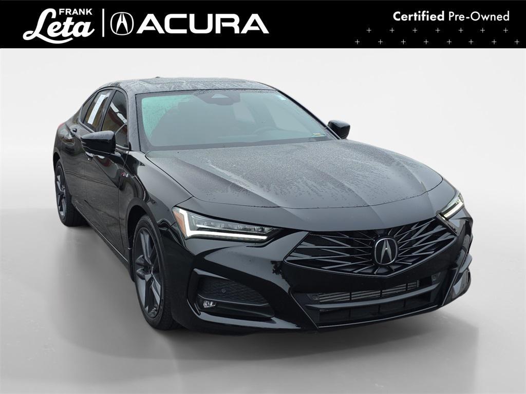 used 2025 Acura TLX car, priced at $43,499