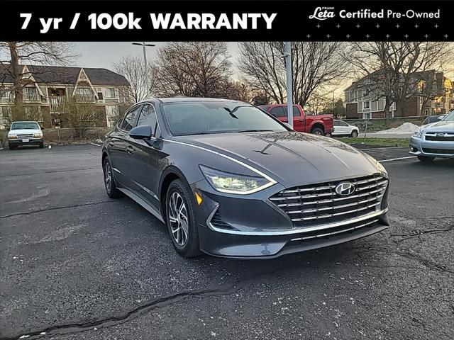 used 2023 Hyundai Sonata Hybrid car, priced at $22,500