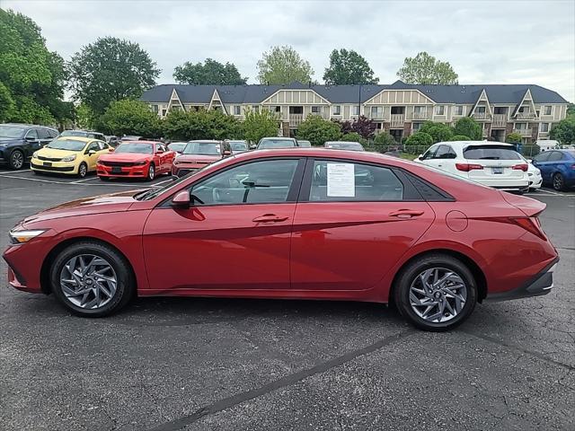 used 2024 Hyundai Elantra car, priced at $21,900