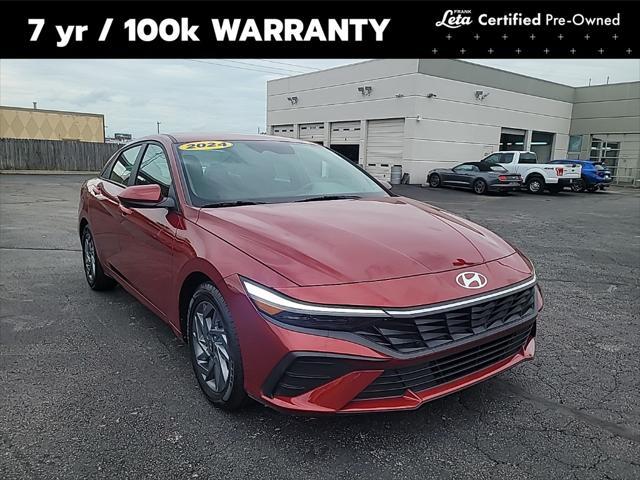used 2024 Hyundai Elantra car, priced at $21,900