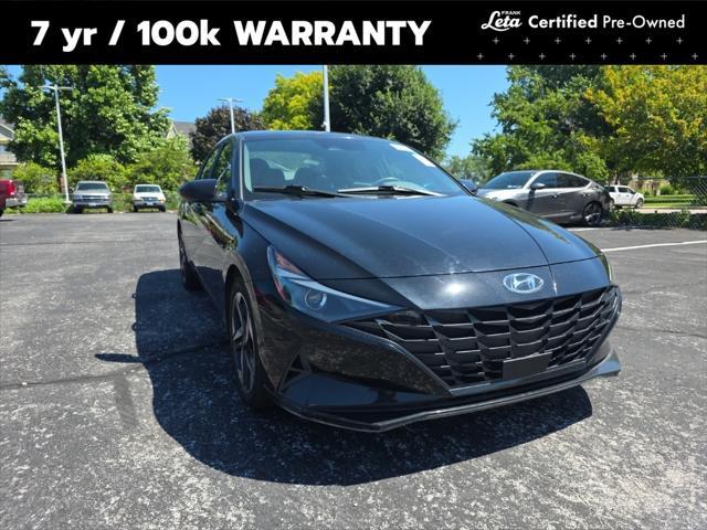 used 2023 Hyundai Elantra car, priced at $17,900