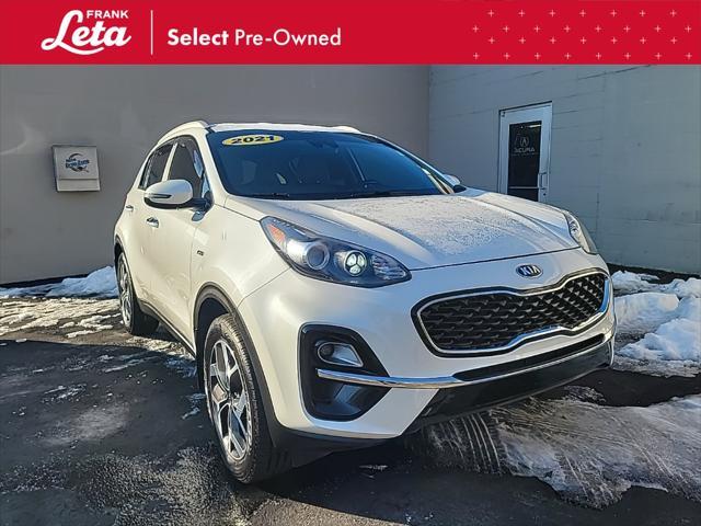 used 2021 Kia Sportage car, priced at $19,900