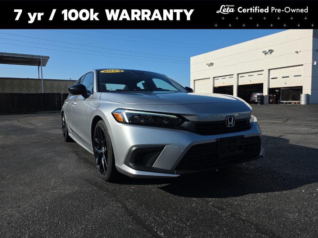 used 2024 Honda Civic car, priced at $31,104