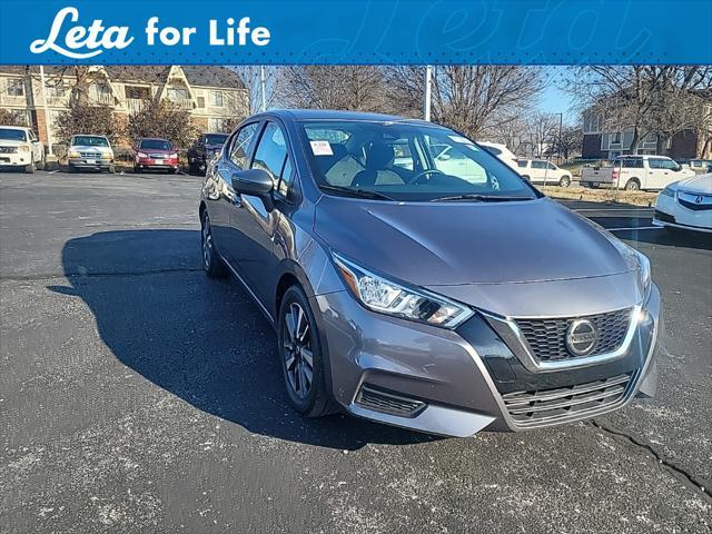 used 2021 Nissan Versa car, priced at $16,499