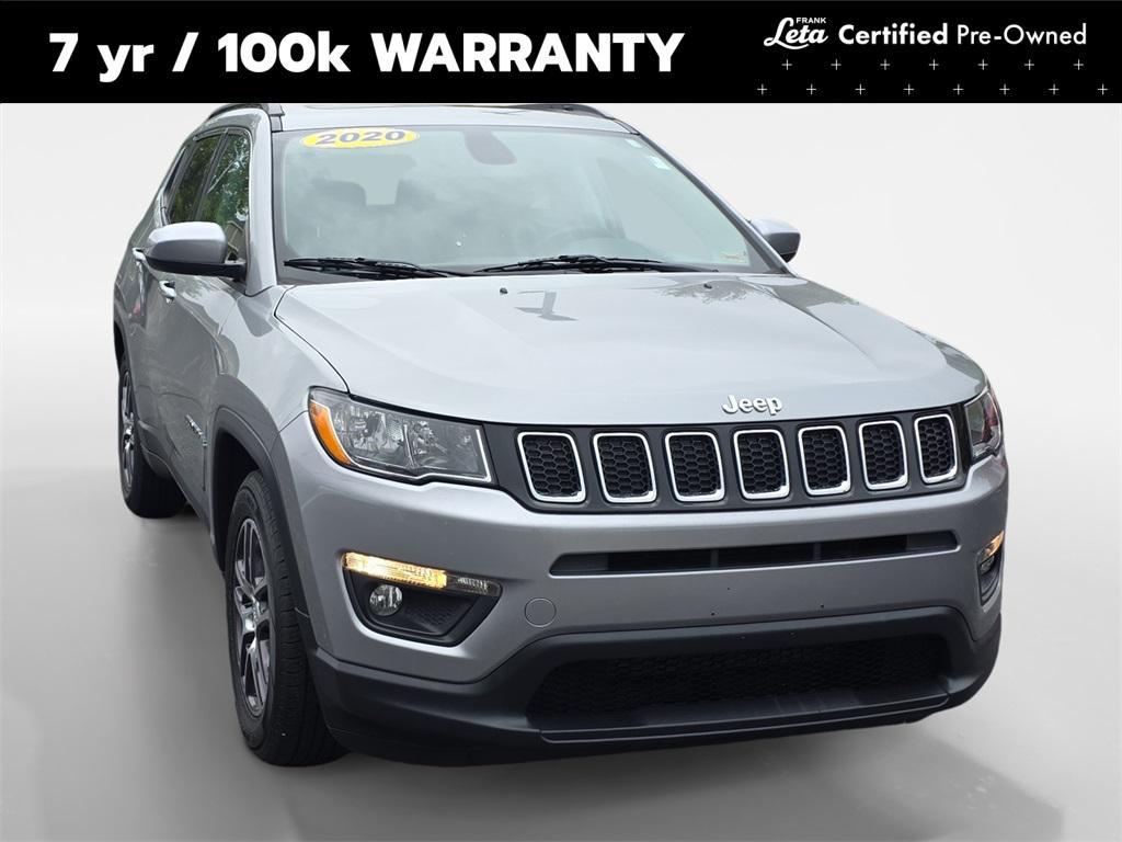 used 2020 Jeep Compass car, priced at $17,200