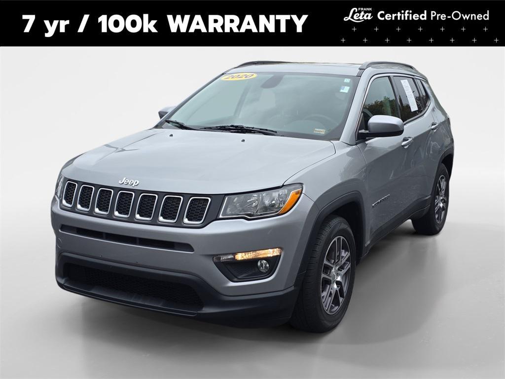 used 2020 Jeep Compass car, priced at $16,160