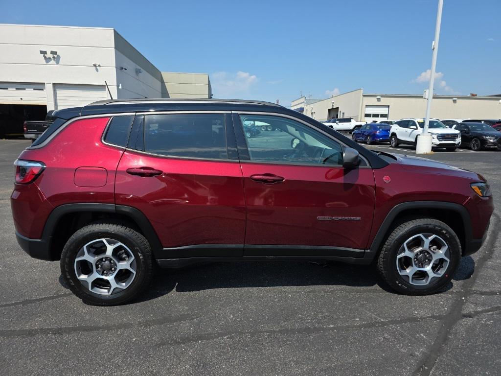 used 2022 Jeep Compass car, priced at $25,500