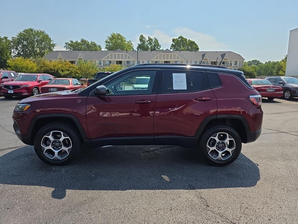 used 2022 Jeep Compass car, priced at $25,500