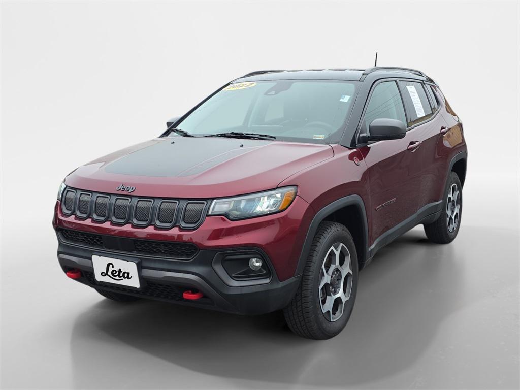 used 2022 Jeep Compass car, priced at $24,383