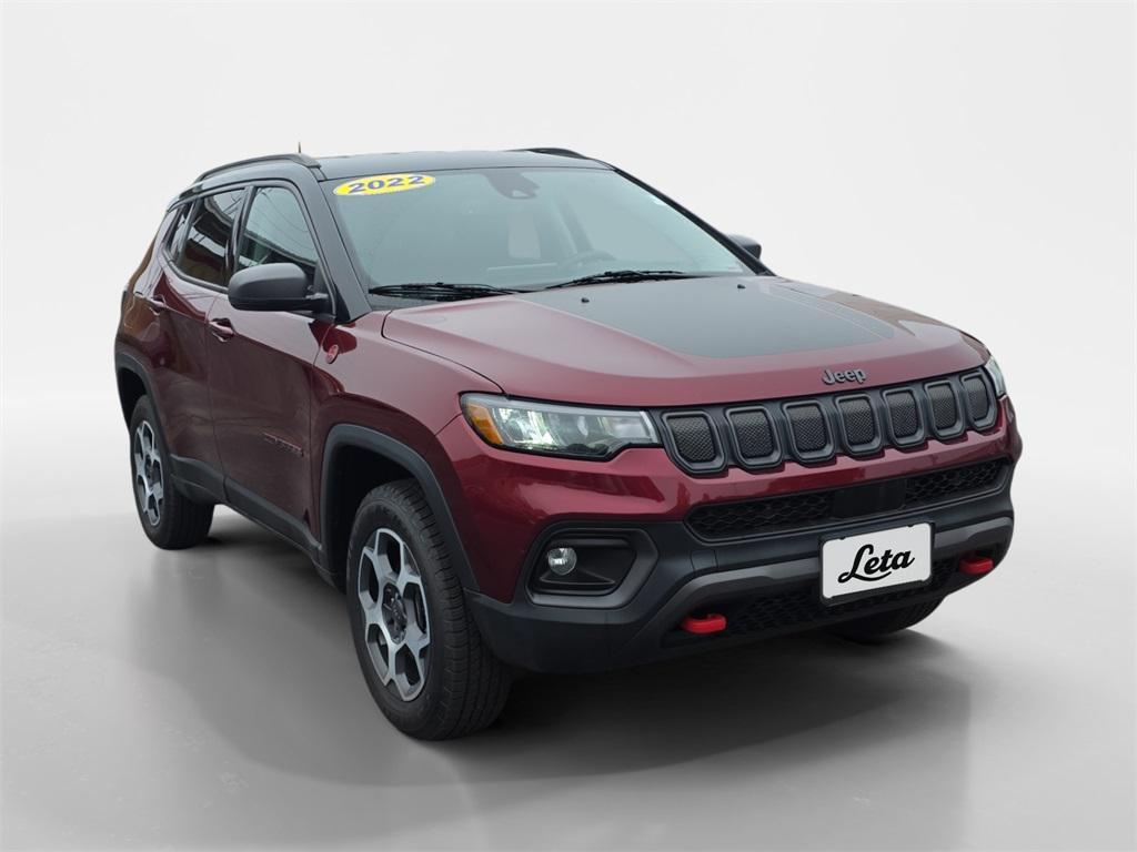 used 2022 Jeep Compass car, priced at $21,900