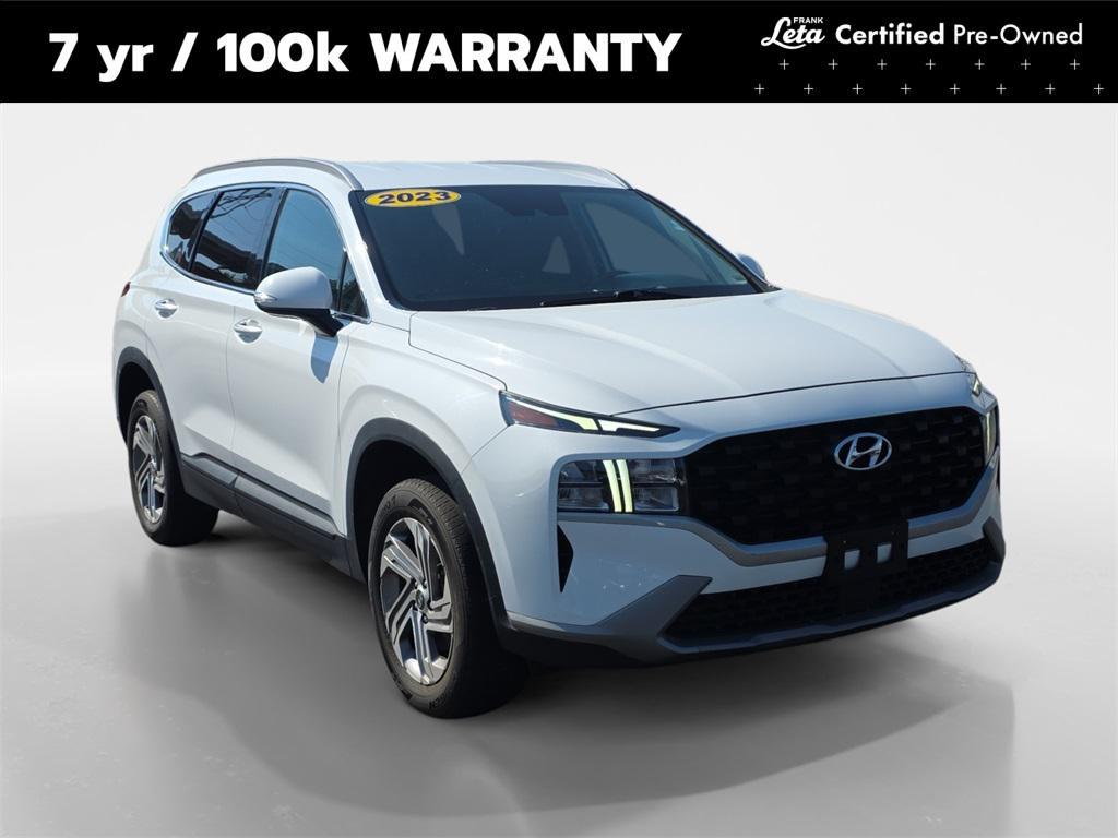 used 2023 Hyundai Santa Fe car, priced at $21,400