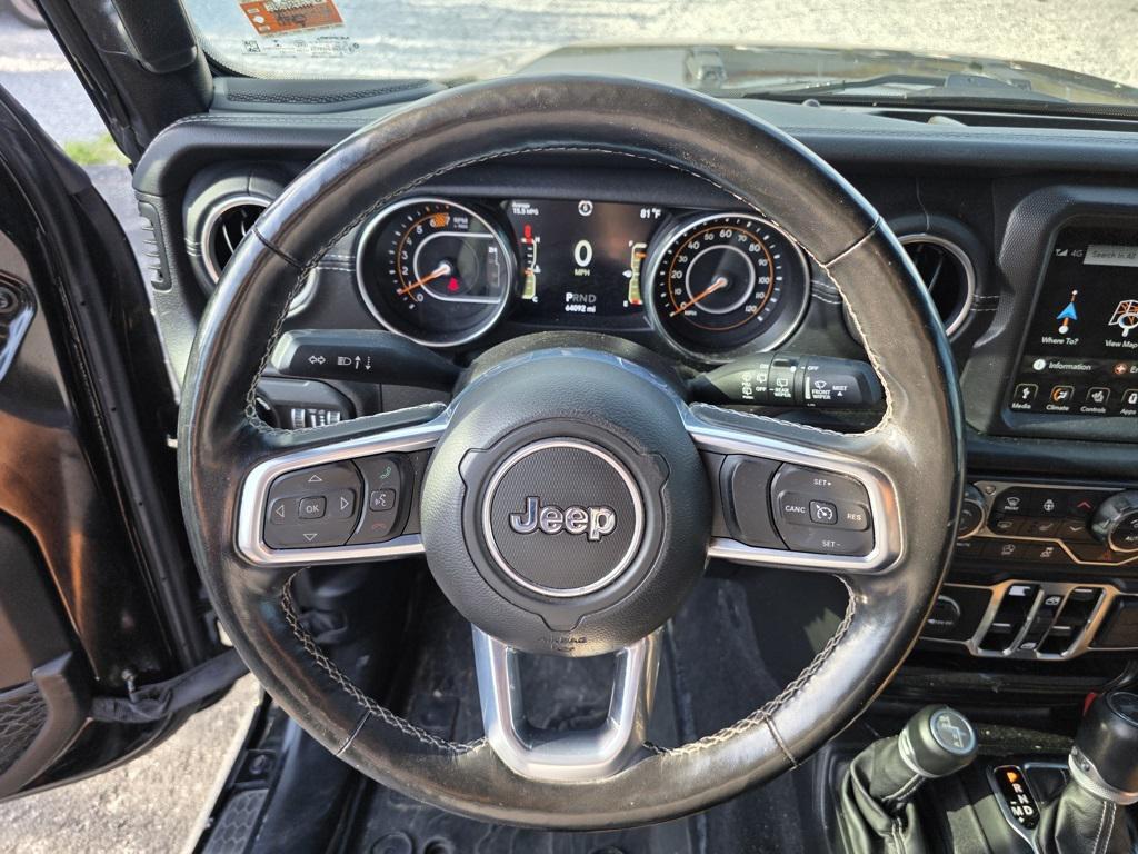 used 2021 Jeep Wrangler Unlimited car, priced at $31,400