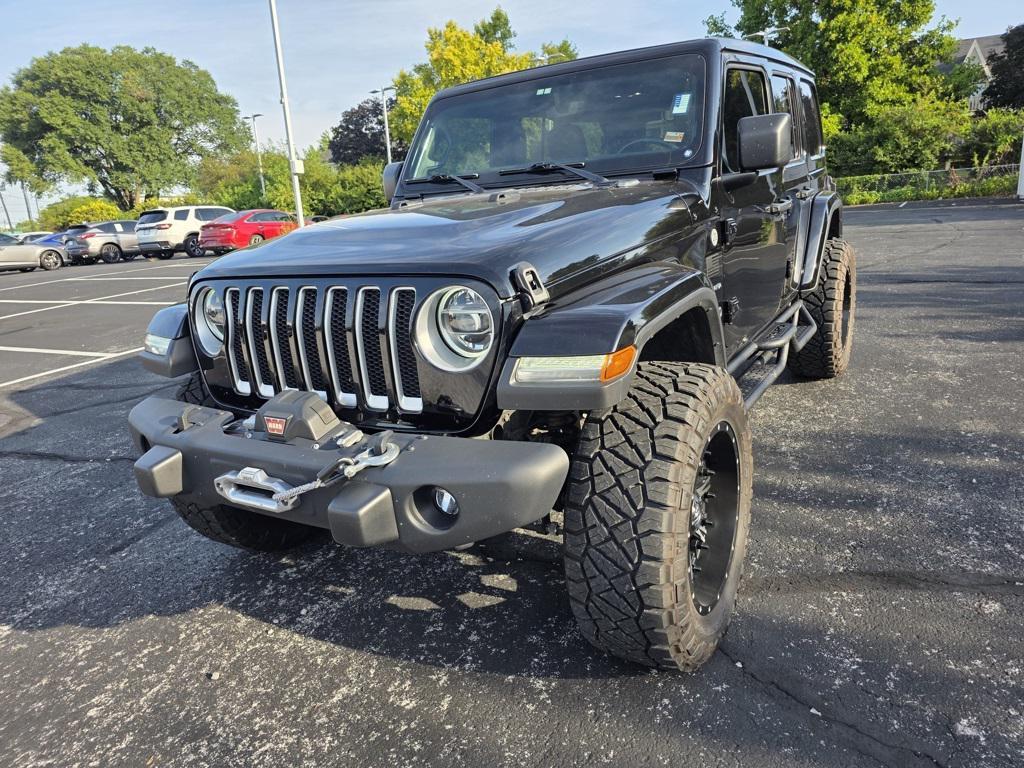 used 2021 Jeep Wrangler Unlimited car, priced at $31,400