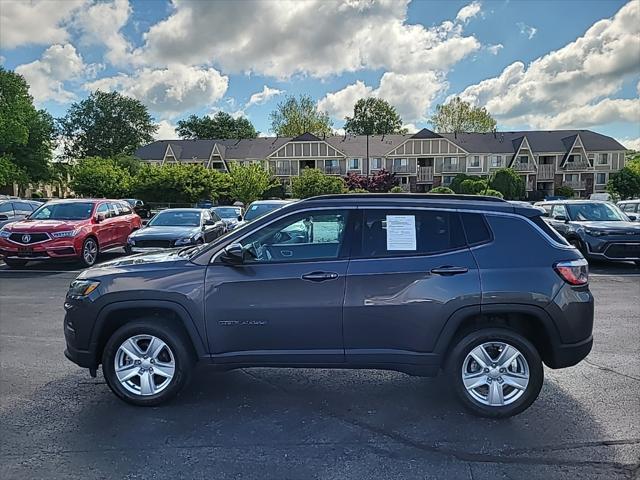 used 2022 Jeep Compass car, priced at $24,000