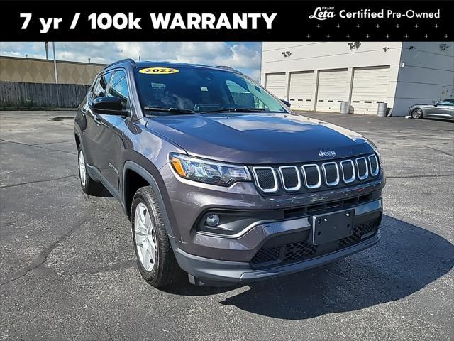 used 2022 Jeep Compass car, priced at $24,000