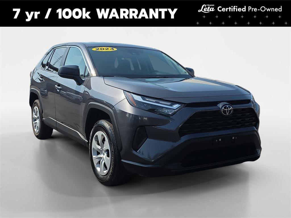 used 2024 Toyota RAV4 car, priced at $27,300