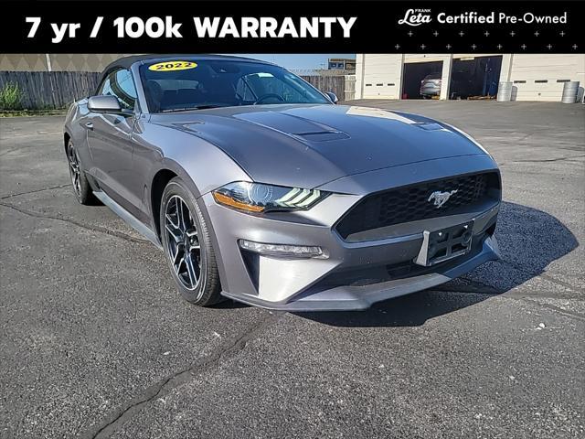 used 2022 Ford Mustang car, priced at $23,900