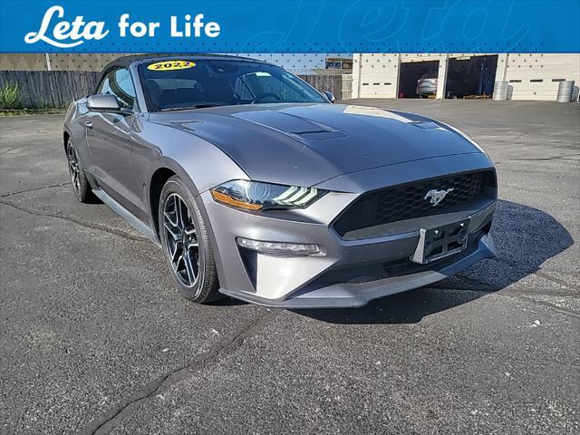 used 2022 Ford Mustang car, priced at $23,900