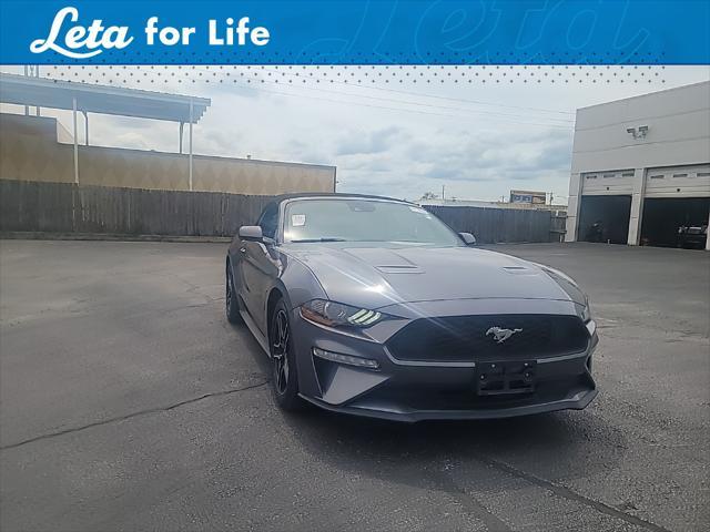 used 2022 Ford Mustang car, priced at $24,500