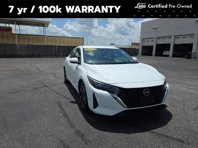used 2024 Nissan Sentra car, priced at $19,000