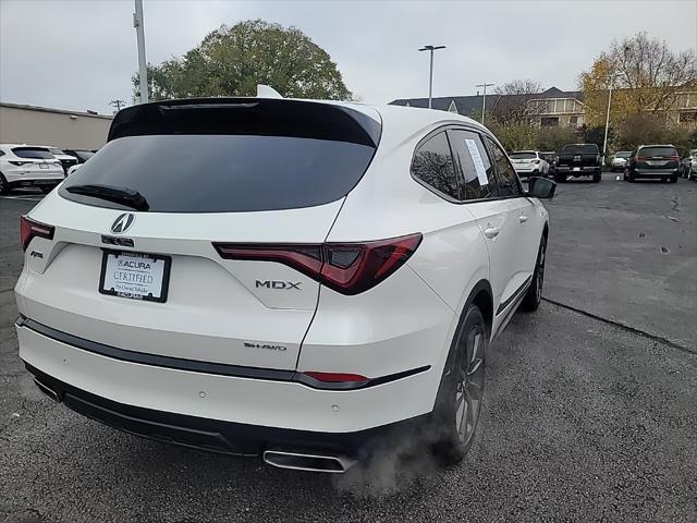 used 2025 Acura MDX car, priced at $56,899