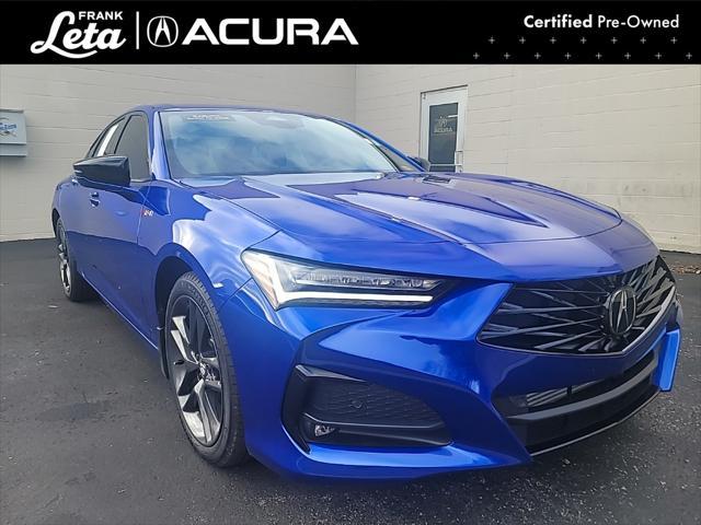 used 2024 Acura TLX car, priced at $44,500