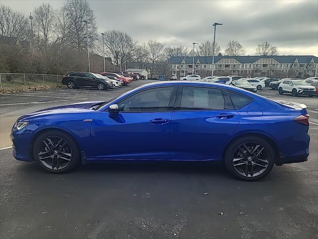 used 2024 Acura TLX car, priced at $44,500