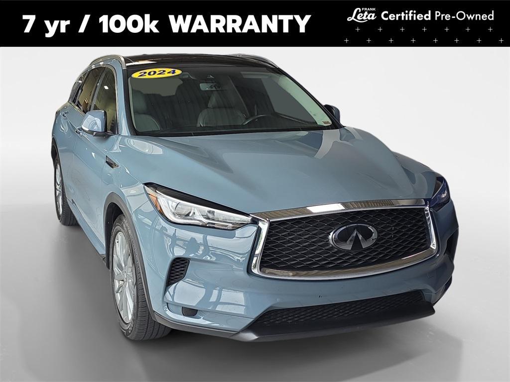 used 2024 INFINITI QX50 car, priced at $28,912