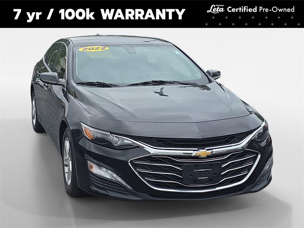 used 2022 Chevrolet Malibu car, priced at $17,100