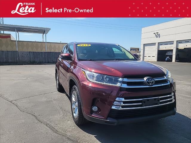 used 2018 Toyota Highlander car, priced at $25,900