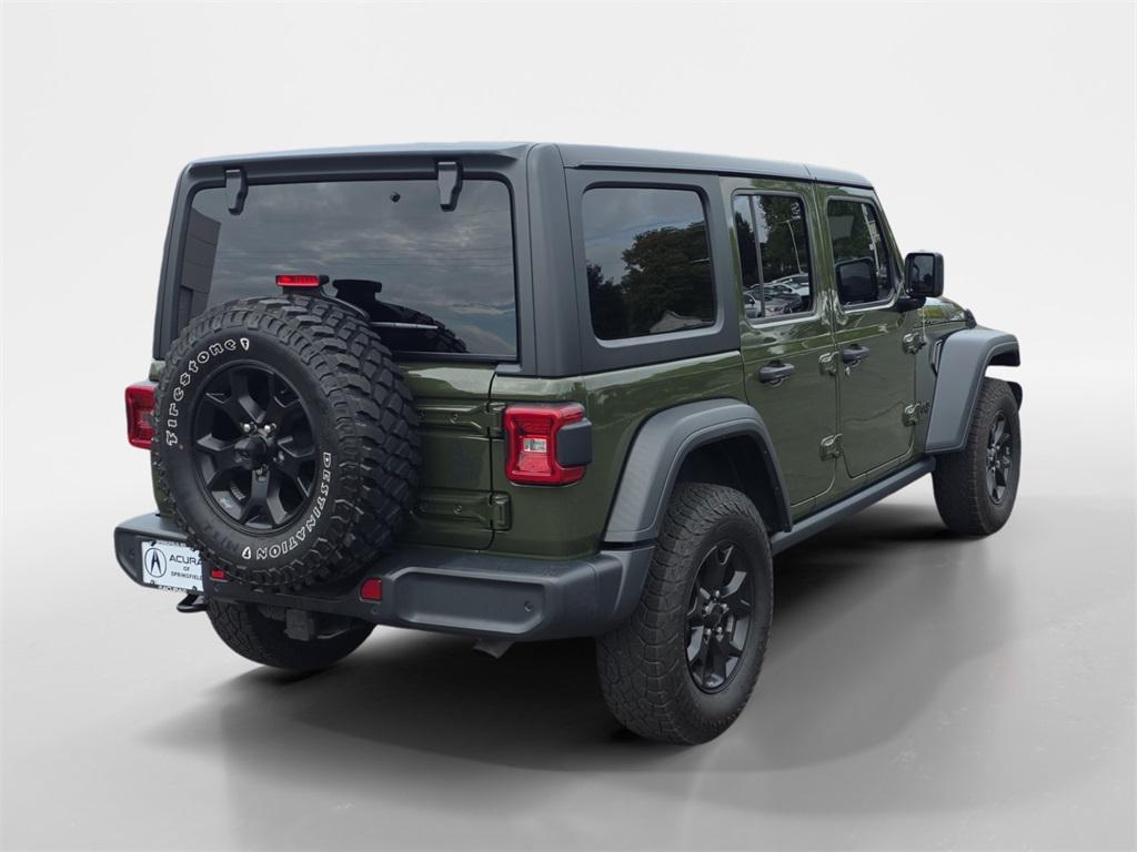 used 2020 Jeep Wrangler Unlimited car, priced at $26,055