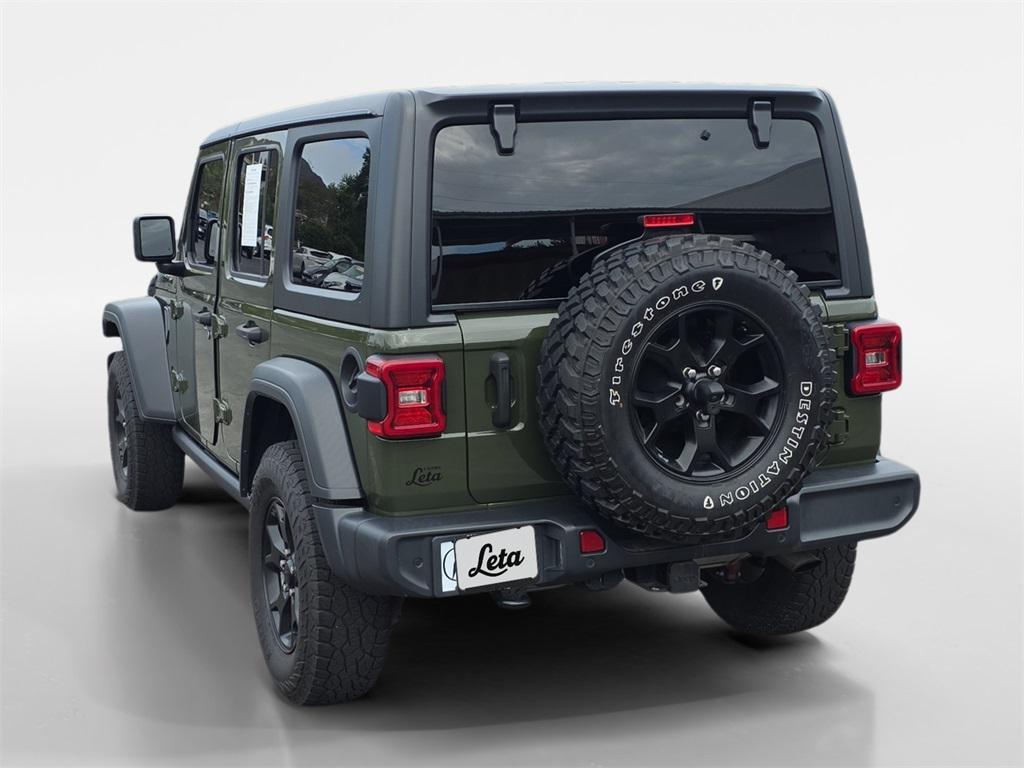 used 2020 Jeep Wrangler Unlimited car, priced at $26,055