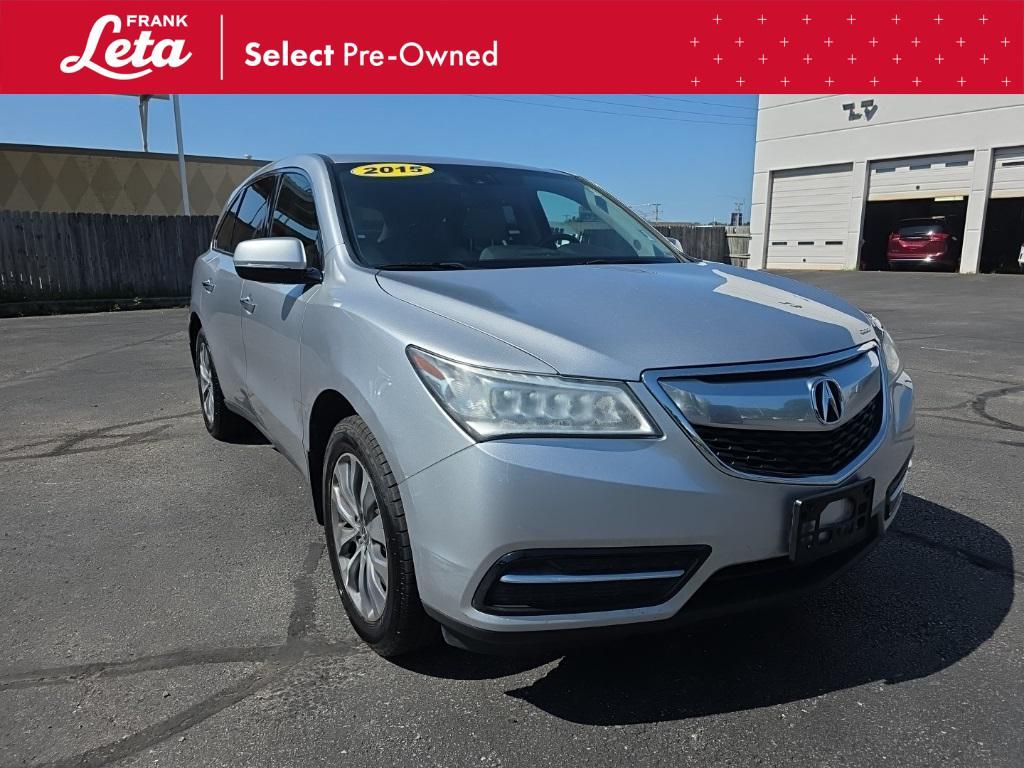 used 2015 Acura MDX car, priced at $15,500