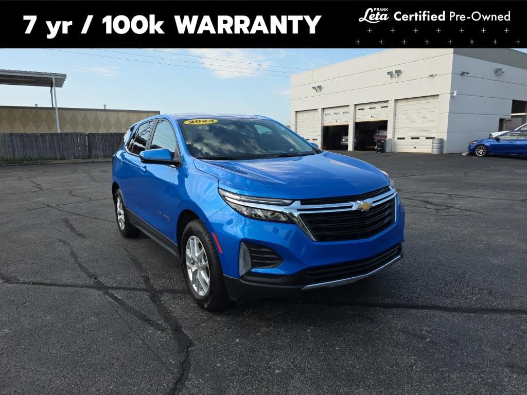 used 2024 Chevrolet Equinox car, priced at $21,900