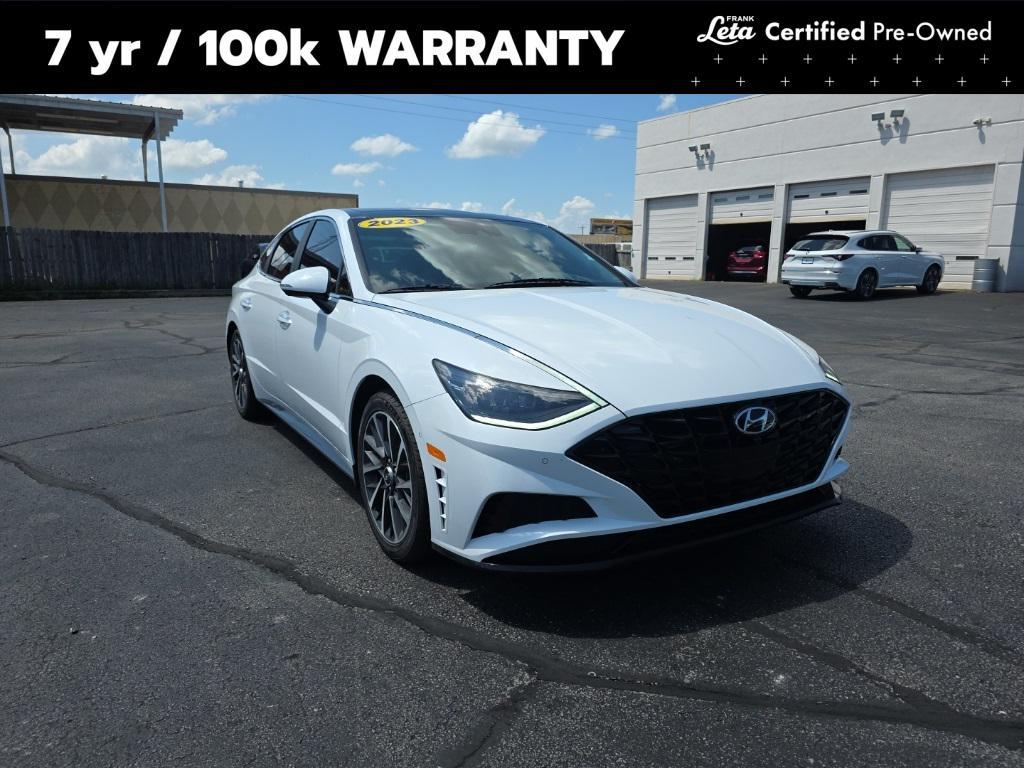 used 2023 Hyundai Sonata car, priced at $25,100