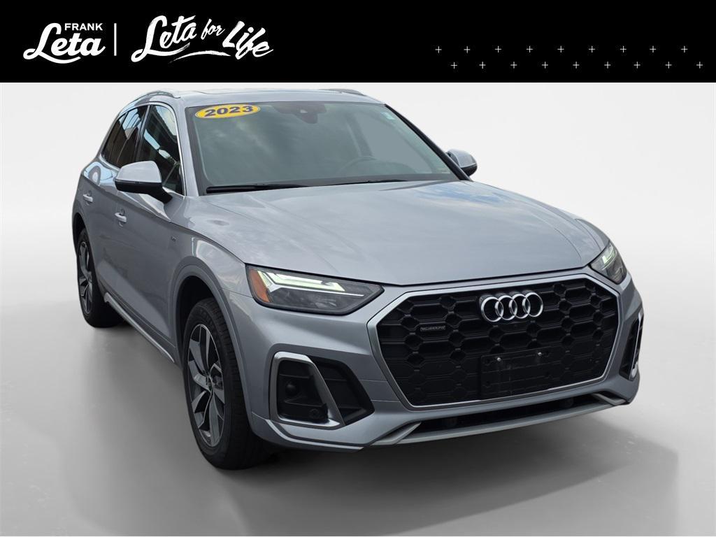 used 2023 Audi Q5 car, priced at $24,720