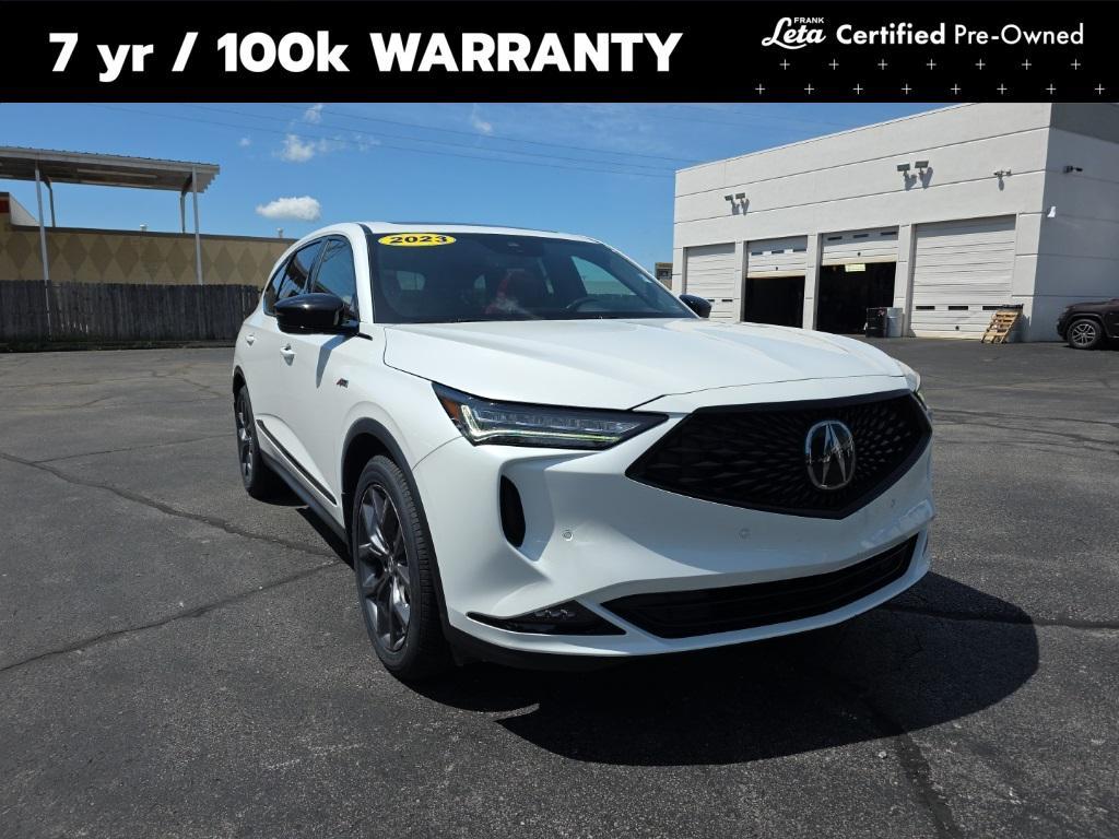 used 2023 Acura MDX car, priced at $44,509