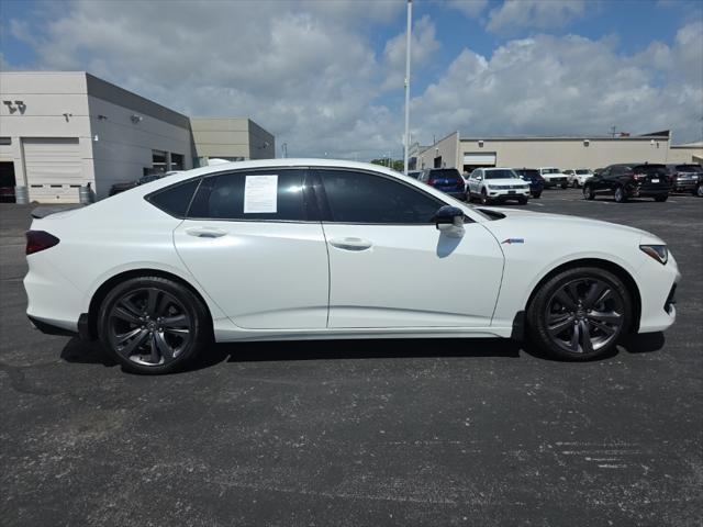 used 2023 Acura TLX car, priced at $36,700