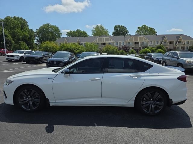 used 2023 Acura TLX car, priced at $36,700