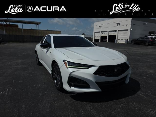 used 2023 Acura TLX car, priced at $36,700