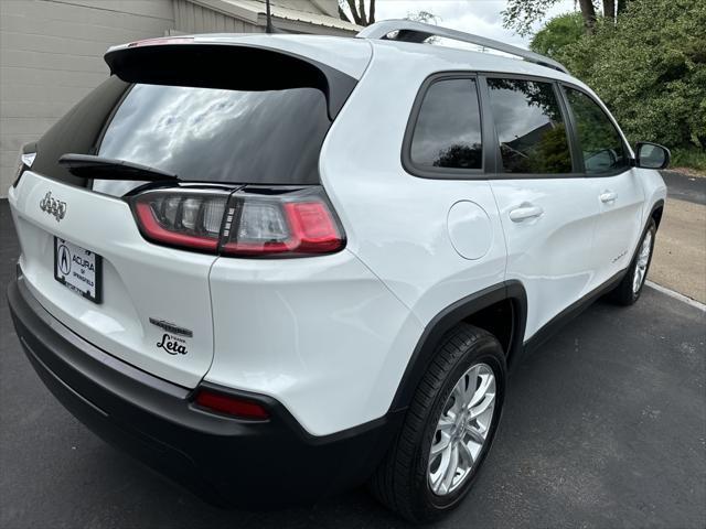 used 2021 Jeep Cherokee car, priced at $19,900