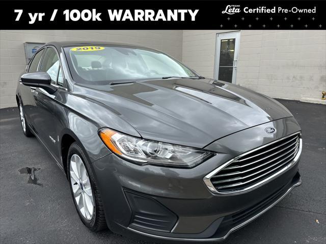 used 2019 Ford Fusion Hybrid car, priced at $16,900