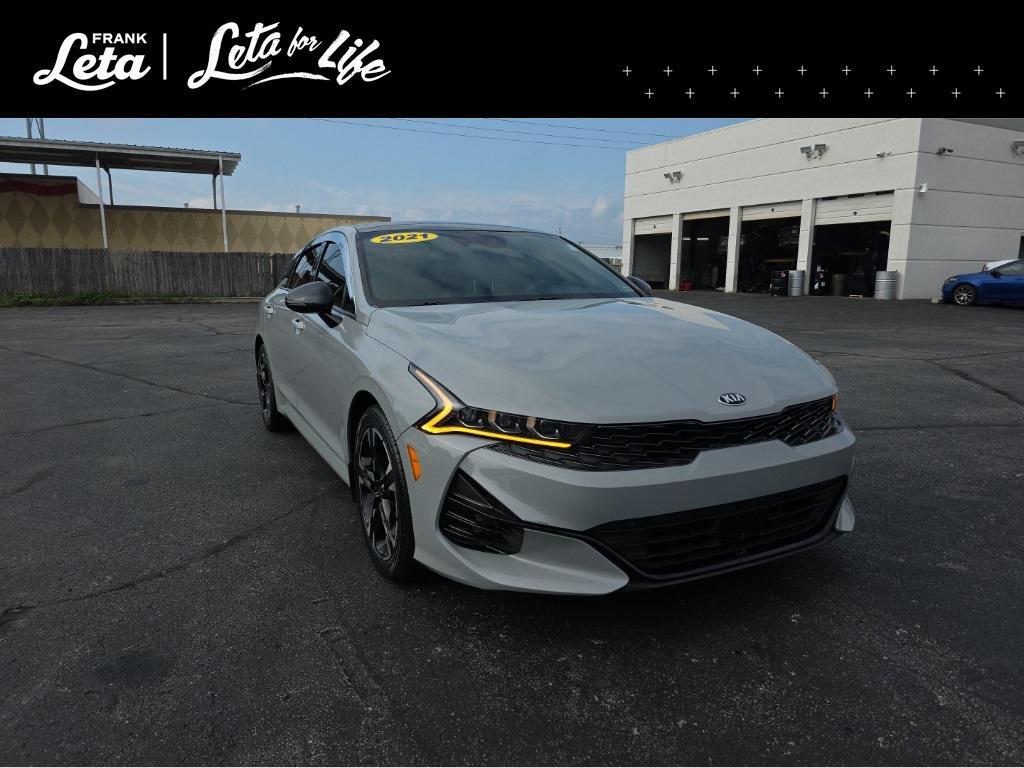 used 2021 Kia K5 car, priced at $17,800