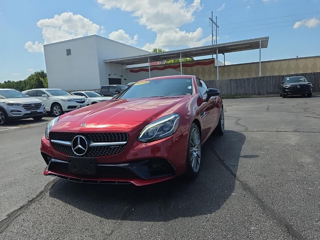 used 2019 Mercedes-Benz AMG SLC 43 car, priced at $44,500