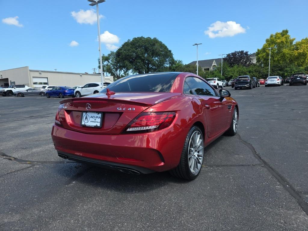 used 2019 Mercedes-Benz AMG SLC 43 car, priced at $44,500