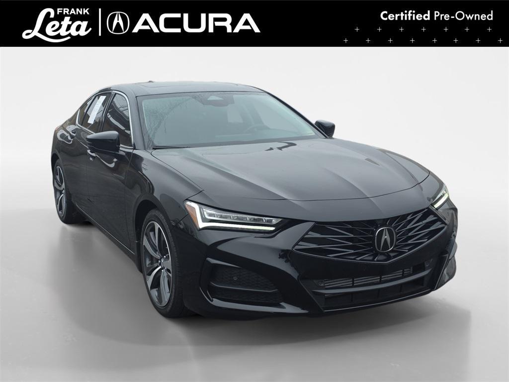 used 2025 Acura TLX car, priced at $38,500