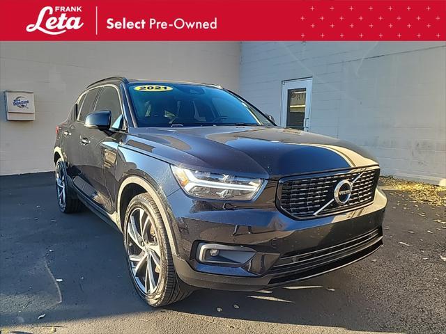 used 2021 Volvo XC40 car, priced at $20,500