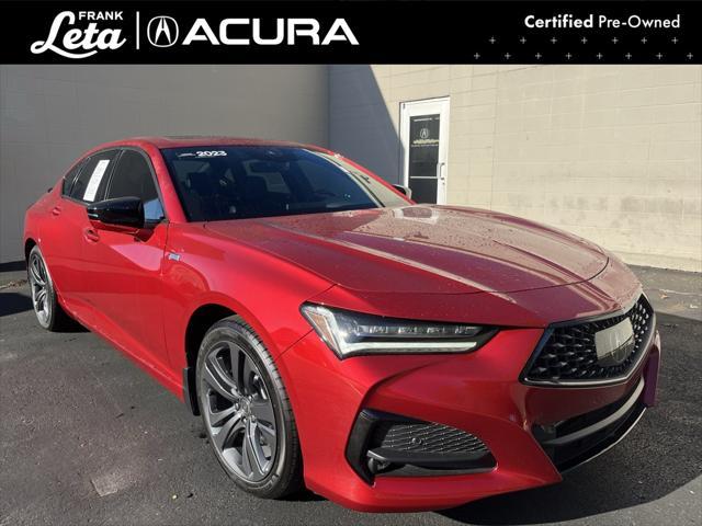 used 2023 Acura TLX car, priced at $42,900
