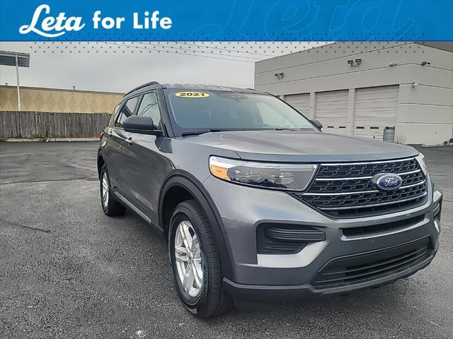 used 2021 Ford Explorer car, priced at $23,900