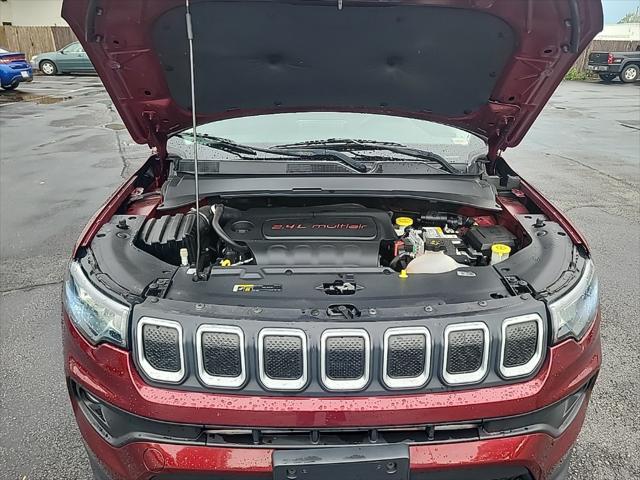 used 2022 Jeep Compass car, priced at $24,500